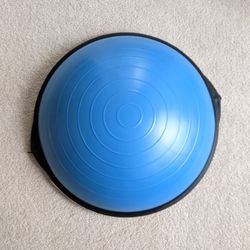 Bosu Pro Balance Strength Trainer Ball Home Gym 26 Inch Blue  