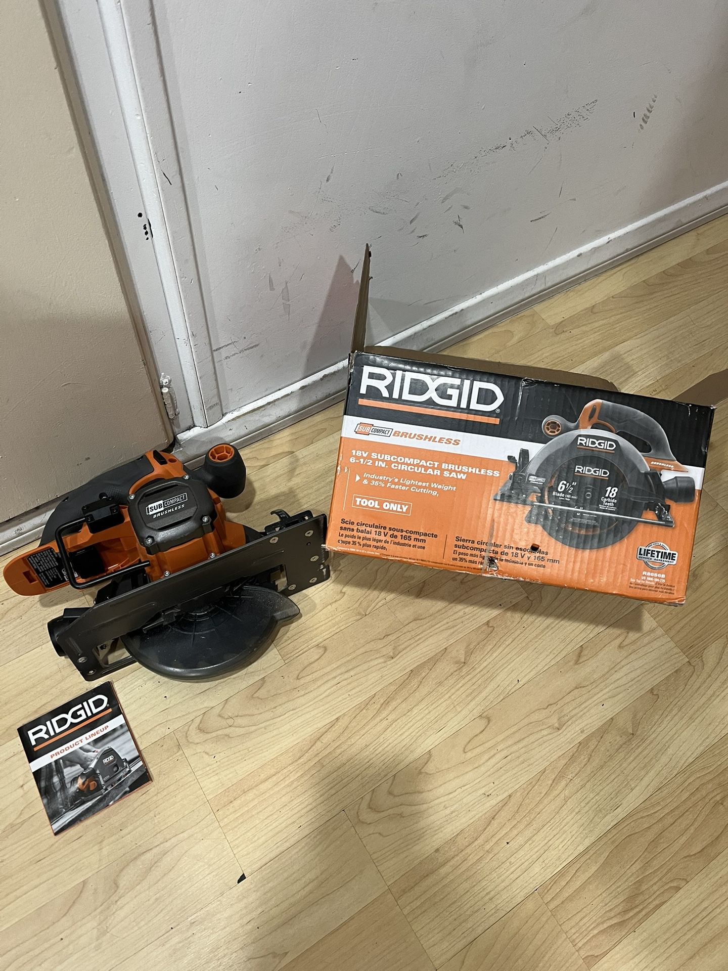 Ridgid Circular Saw ( Tool Only)