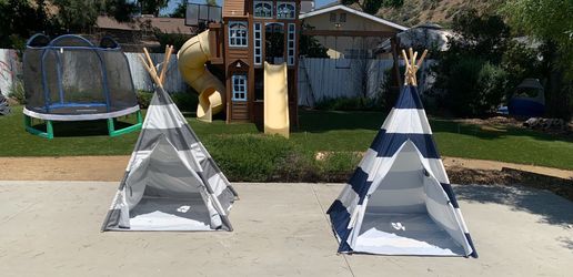 Kids Play Teepee Tent Toddlers & Kids Indoor Outdoor Use