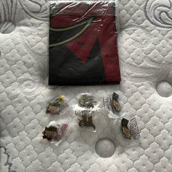River, Cats, Commemorative Pins, And A Child’s River Cats Cape free to a good home