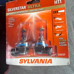 H11 Sylvania Light Bulbs Sylverstar Ultra