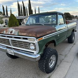 1974 Ford F100 4x4 Regular Cab Long Bed