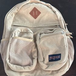 As new Jansport Corduroy Backpack 