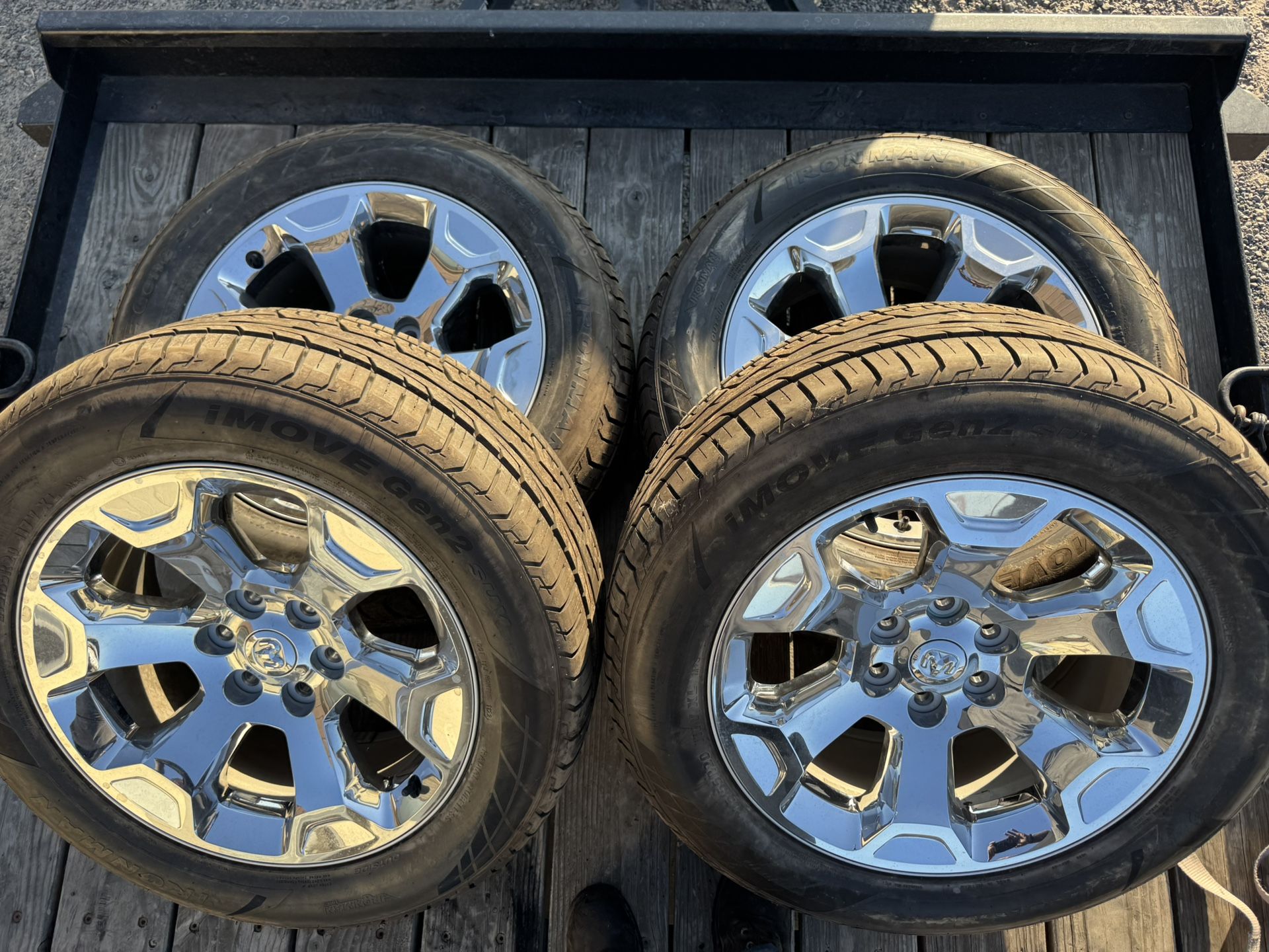 2019 Ram 4x4 6lug Wheels And Tires