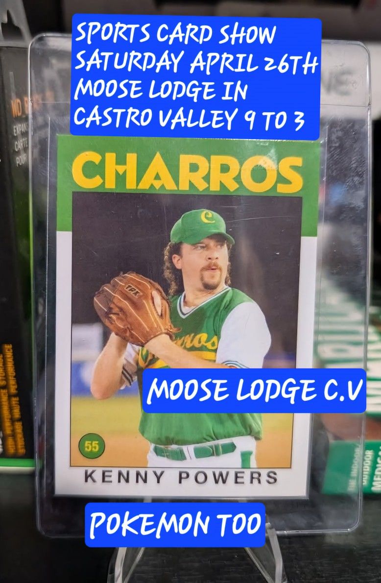 Sports card Show SATURDAY IN CASTRO VALLEY MOOSE LODGE