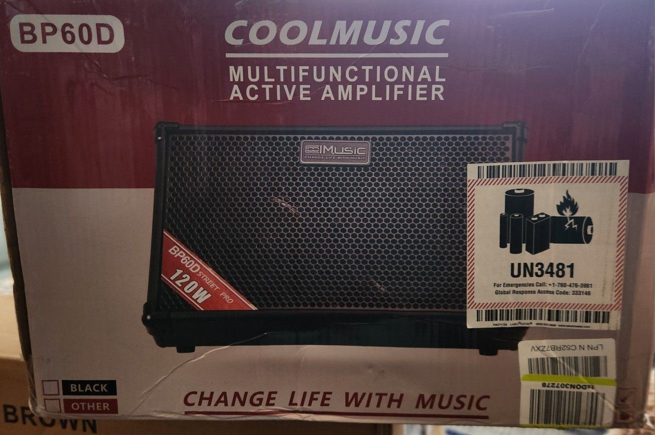 120W Multifunctional Active Amplifier - Black