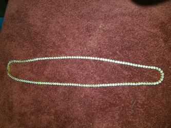 $$*BLING*$$GOLD TENNIS CHAIN