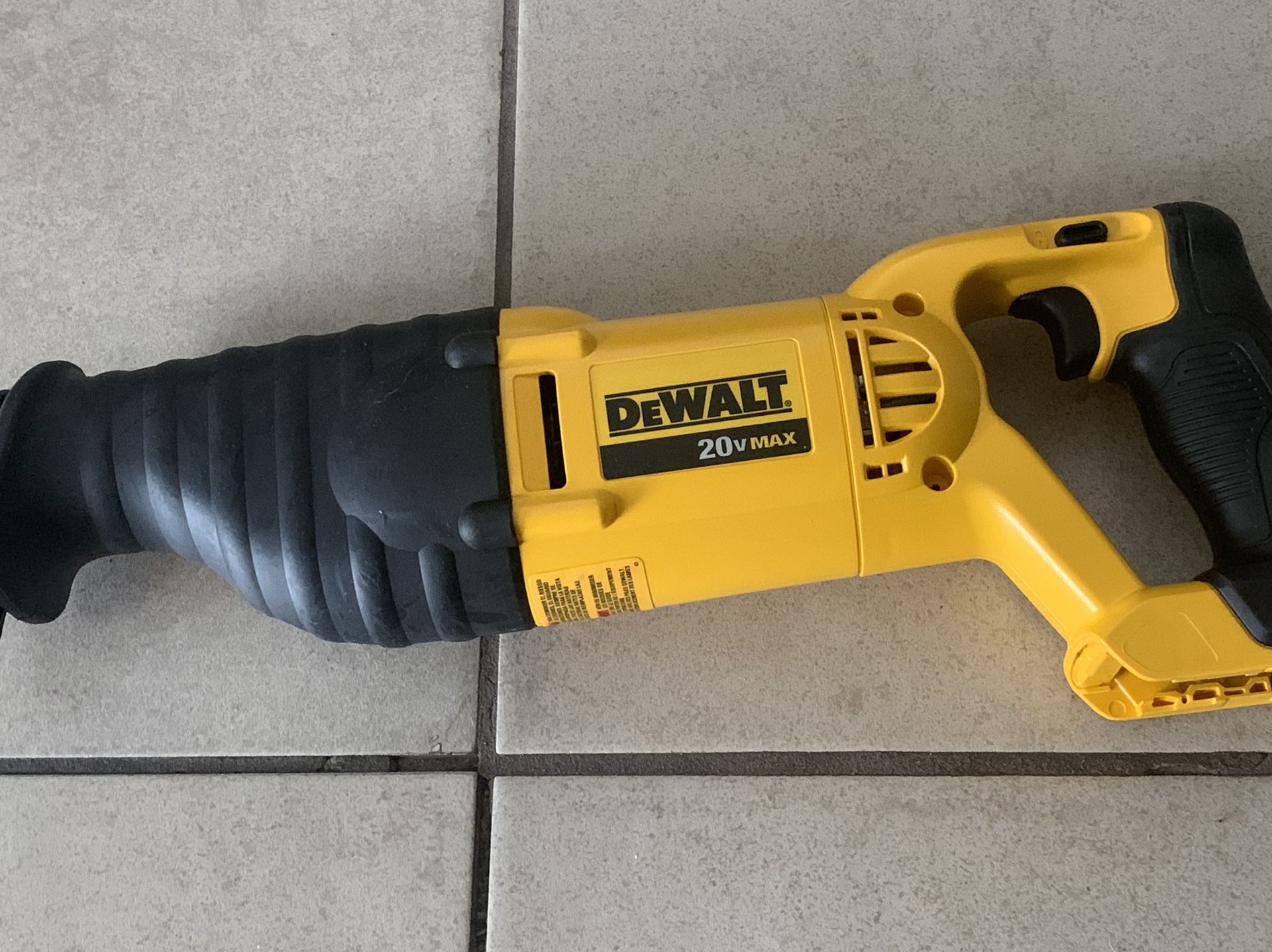 New 20v Dewalt Saw Only