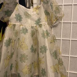 Pickachu dress size M 8