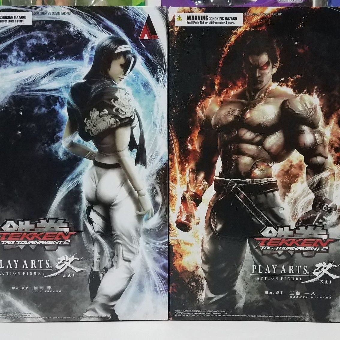 Figurine Square Enix Play Arts Kai Kazuya Mishima – Tekken Tag 2 (État Impeccable)
