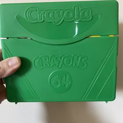 Crayola Crayon Box Holder With Sharpener