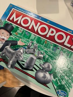 Monopoly Board Game by Hasbro - Classic Edition, Played Once