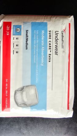 Moderate absorbency Underwear