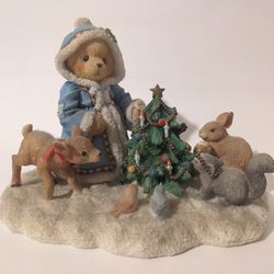 Cherished Teddies Limited Edition Feel The Peace...Hold The Joy...Share The Love