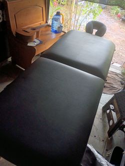 Massage table. ( inner strength)