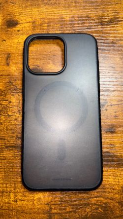 Unbreakable MagSafe 15 Pro Max black clear case✅✅✅📲📲🔥🔥🔥