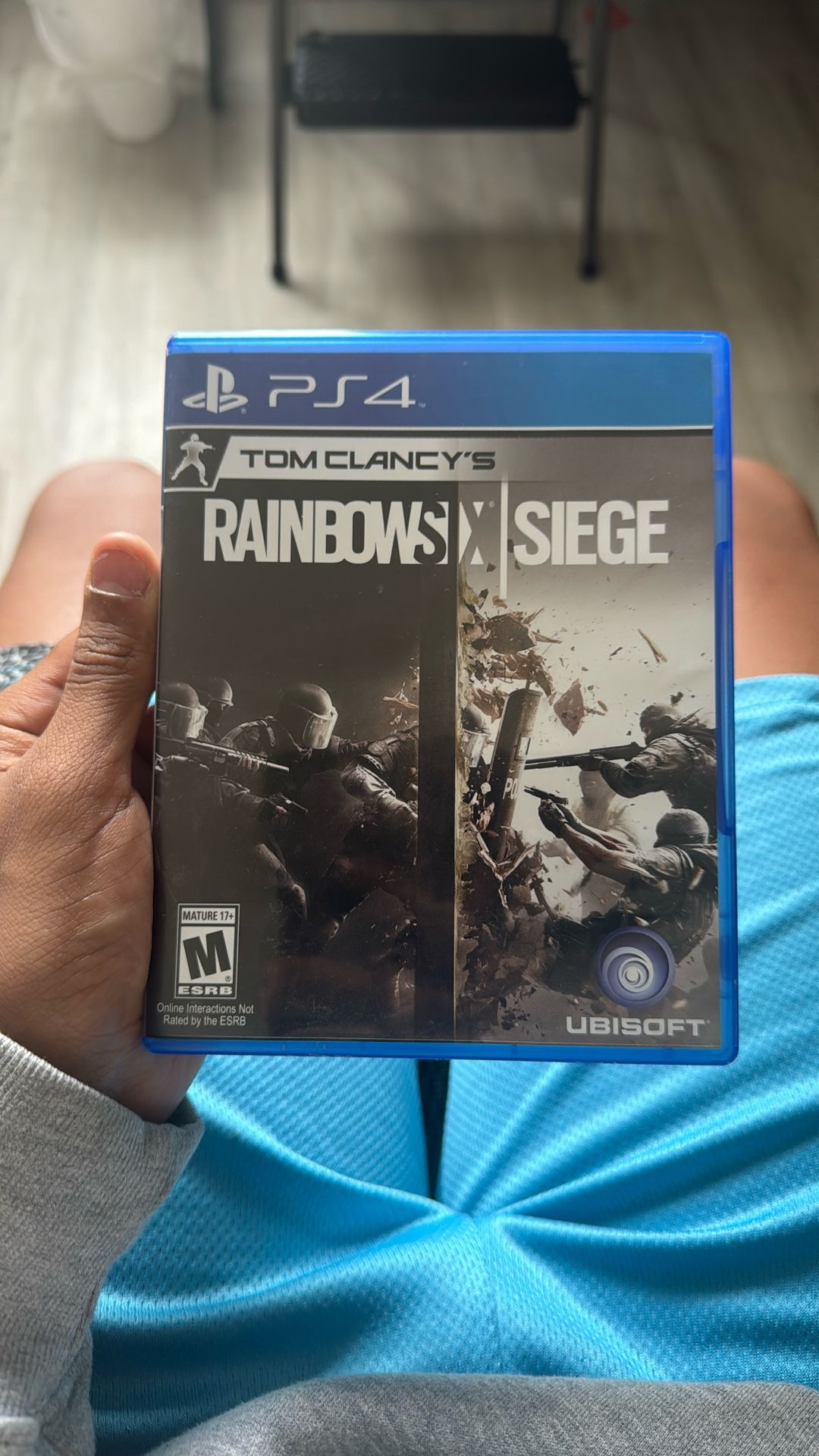 PS4 Rainbowsix Siege Disc