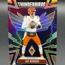 2025 Phoenix Thunderbirds Silver #10 Joe Burrow