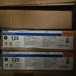 Eaton BRP16L125G 1-Phase 3-Wire Plug-On Neutral Main Lug Load Center 125-Amp 32 