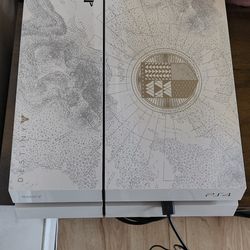 Destiny PS4 with 2 controllers