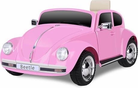 Forever Source 12V Kids Electric Car, Power Wheels with Remote Control, Ride on Car Toys with LED Li