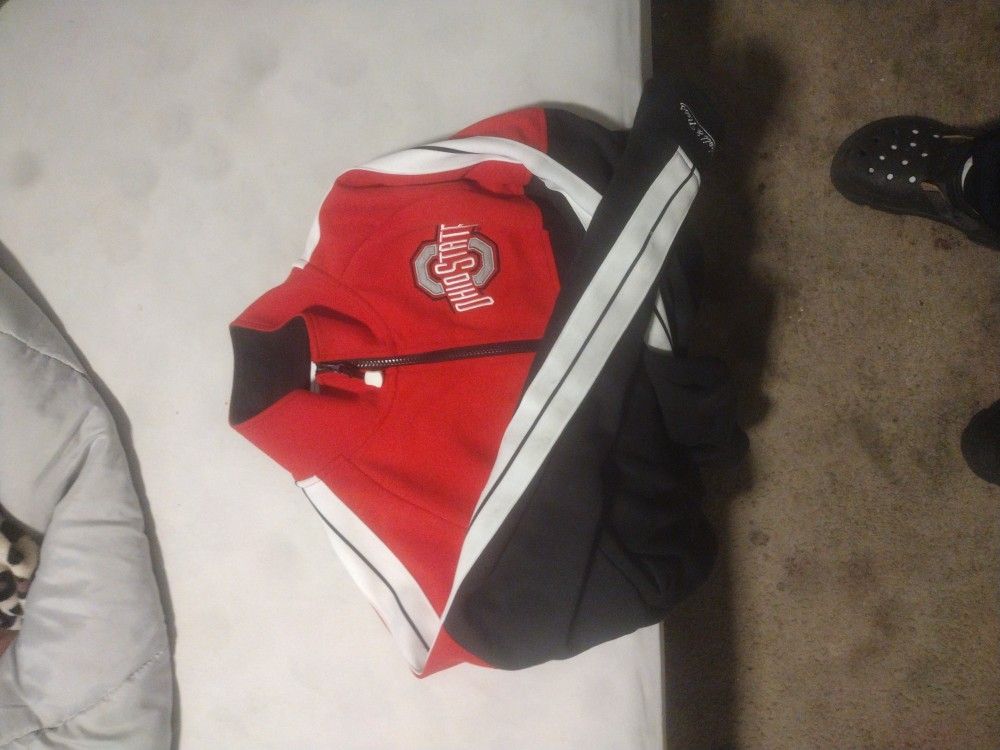 Ohio State Mitch And Ness Bomber Jackets
