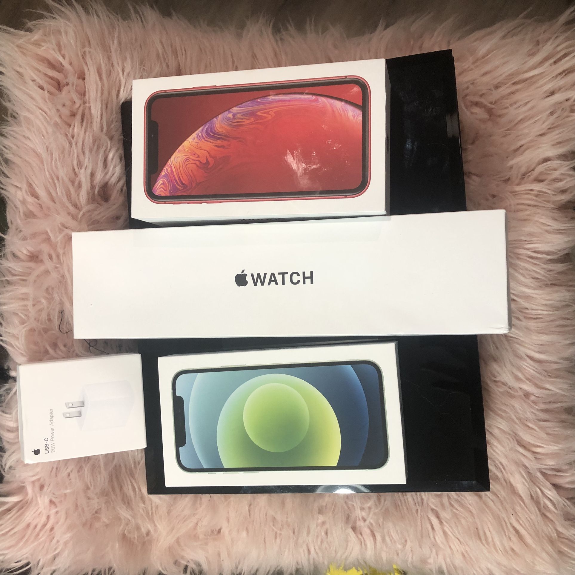 Empty Apple Boxes