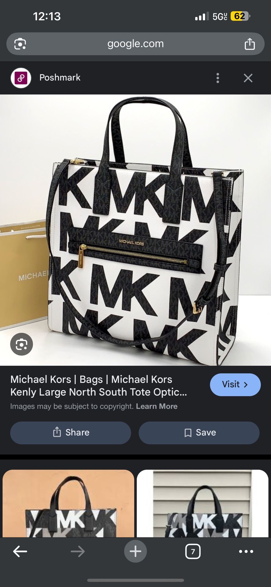 MK tote Bag