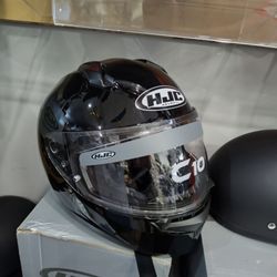 Motorcycle full face helmet gloss black DOT approved brand new