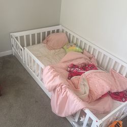 Toddler Floor Bed Mattress Included