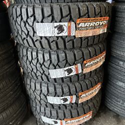 LT 295/70/17 Arroyo RT Mounted And Balanced Montadas Y Balanciadas Gratis