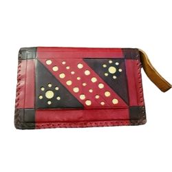  Leather Wallet Vintage Hand Tooled