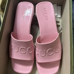 Gucci jelly heels 