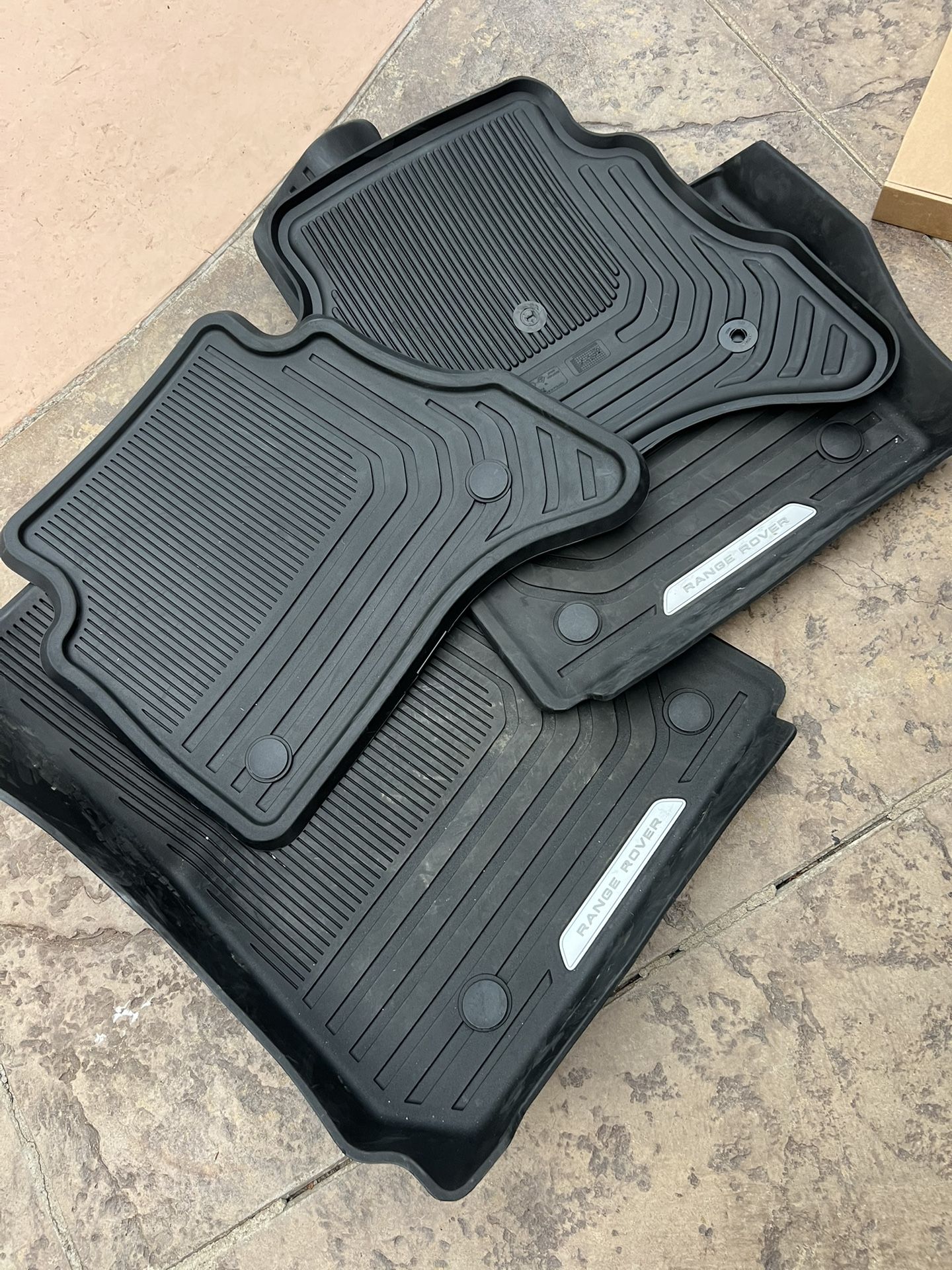 Genuine Rubber Floor Mats for 2025 Range Rover Sport (L461)