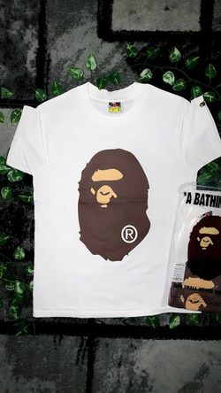 A Bathing Ape BAPE Ape Head T-Shirt White