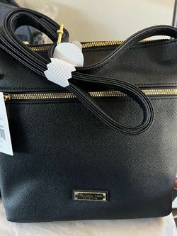 New London fog black Crossbody purse