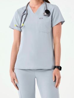 Figs Scrubs (Dusty Blue)