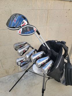 Callaway X Hot Golf Club Set Right Handed W/Ping Hoofer Vantage Golf Bag