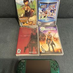 PlayStation Portable PSP Lot of Games and System