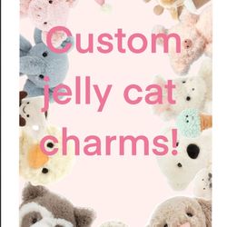 Jelly Cat Inspired Charms ( Custom )