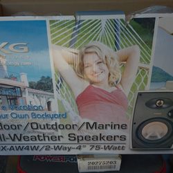 New Indoor Outdoor Marine Speakers