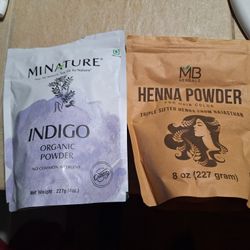 Indigo And Henna Powder