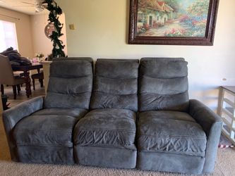 Reclining couch & chair $175.00