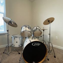 PDP by DW White Maple Drum Set