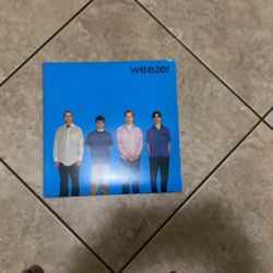 WEEZER BLUE VINYL, TARGET EXCLUSIVE LIKE NEW