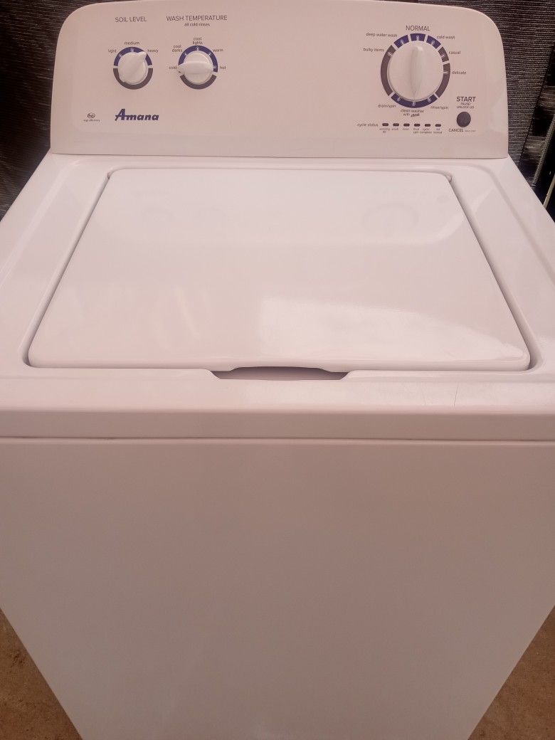 Amana Washer Super Capacity 