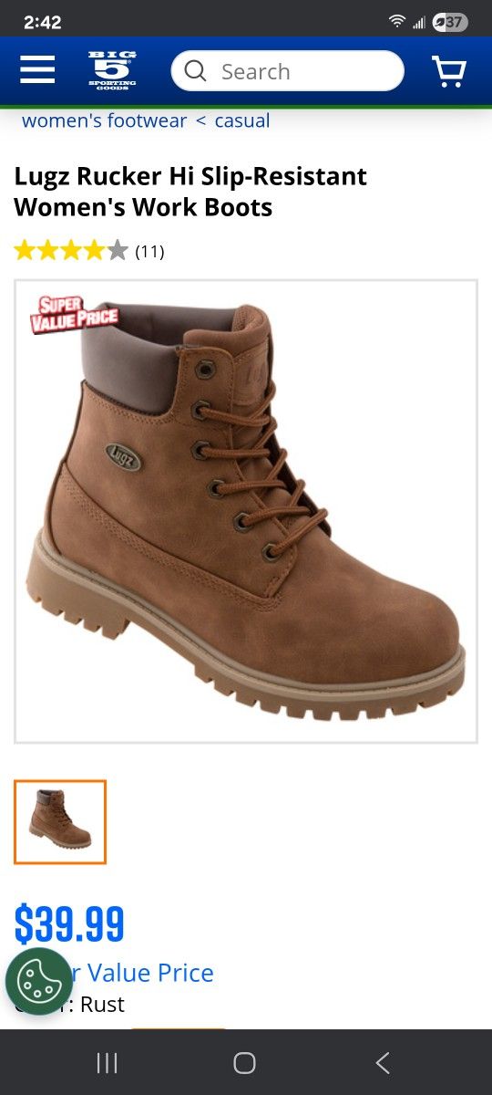 Lugz Boots