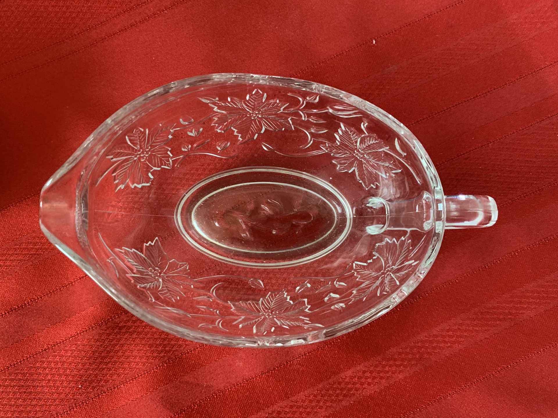 Princess House Fantasia Crystal Gravy Boat