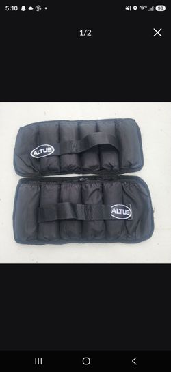 Ankle/wrist weights, 5 lbs each