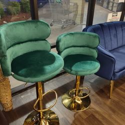 2PCS BAR STOOLS 